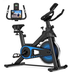 Sevobal Treadmills Home Fitness Exercise Bikes, Adjustable Professional Exercise Bikes, Indoor Workout Bike for Gym, Blue, 42"*41.6"*21.6" - 1 of 4