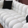 Boucle 2-Seater Sofa with Plush Multi-Density Cushions - 3 of 4