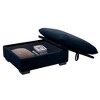 Sapphtopaz Storage Ottoman Bench, Entryway Benches with Cushions, Modular Sofa Set, Corduroy Fabric Ottomans Footrest to Combine with Sofa - 2 of 4