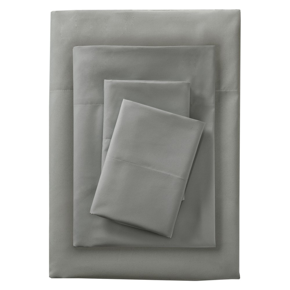 Twin/Twin XL Microfiber Sheet Set Gray - Room Essentials