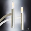 Urban Ambiance Luxury Modern Modern Chandelier,  15-5/8"H x 25"W,  Polished Nickel Finish, UHP2274 - 4 of 4