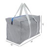 REGALWOVEN Clothes Storage Foldable Storage Bags for Organizing Closet Organizers with Handles 2 Pcs - 2 of 4