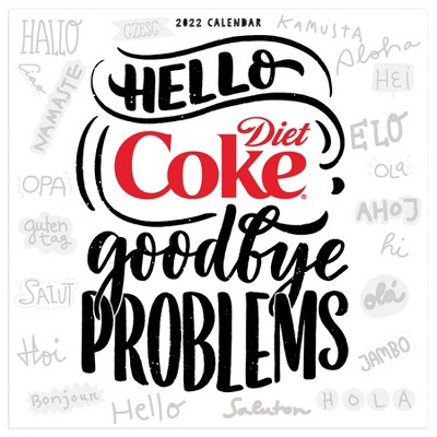 2022 Wall Calendar Coca Cola: Diet Coke - The Time Factory