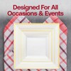 Smarty Had A Party White w/ Gold Square Edge Rim Plastic Dinnerware Set - 40 Sets - 2 of 4