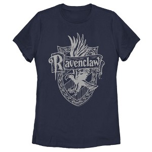 Women's Harry Potter Ravenclaw Line Art Crest T-Shirt - 1 of 4