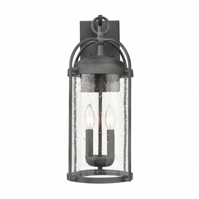 Elk Home Catalonia 2 - Light Wall Light in  Distressed Zinc