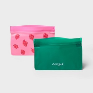 Kids' 2pc Reusable Sandwich Bag - Cat & Jack™ - 1 of 3