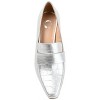 Journee Collection Womens Celina Kitten Heel Loafer Square Toe Pumps - 4 of 4