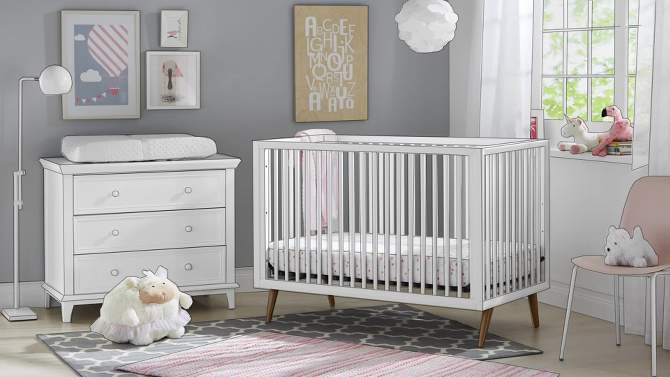 Contours Roscoe 3-in-1 Convertible Crib - White, 2 of 16, play video
