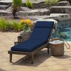 ARDEN Outdoor Chaise Lounge Cushion 22 x 77 - 2 of 4