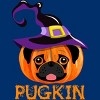 Boy's Design By Humans Pugkin Pumpin Halloween By trantanphat95 T-Shirt - 2 of 4