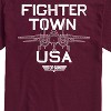 Men's - Top Gun - Property of Fighter Town Short Sleeve Graphic T-Shirt - 2 of 4