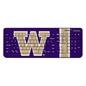 NCAA Big Ten Universities Stripe Wireless USB Keyboard - 1 of 4