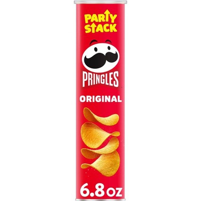 Pringles Mega Stack Original Potato Crisps Chips - 6.8oz