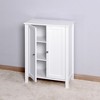 PAGED Storage Cabinet Modern Bathroom Organizer with 4 Drawers, Freestanding Bookshelf Storage Unit for Room - 2 of 4