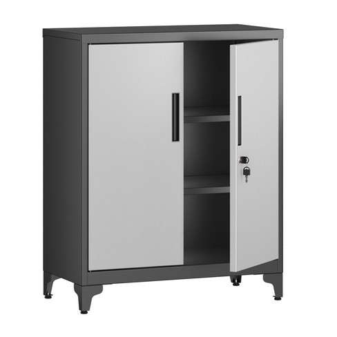 Suncast Wall Storage Cabinet, Grey