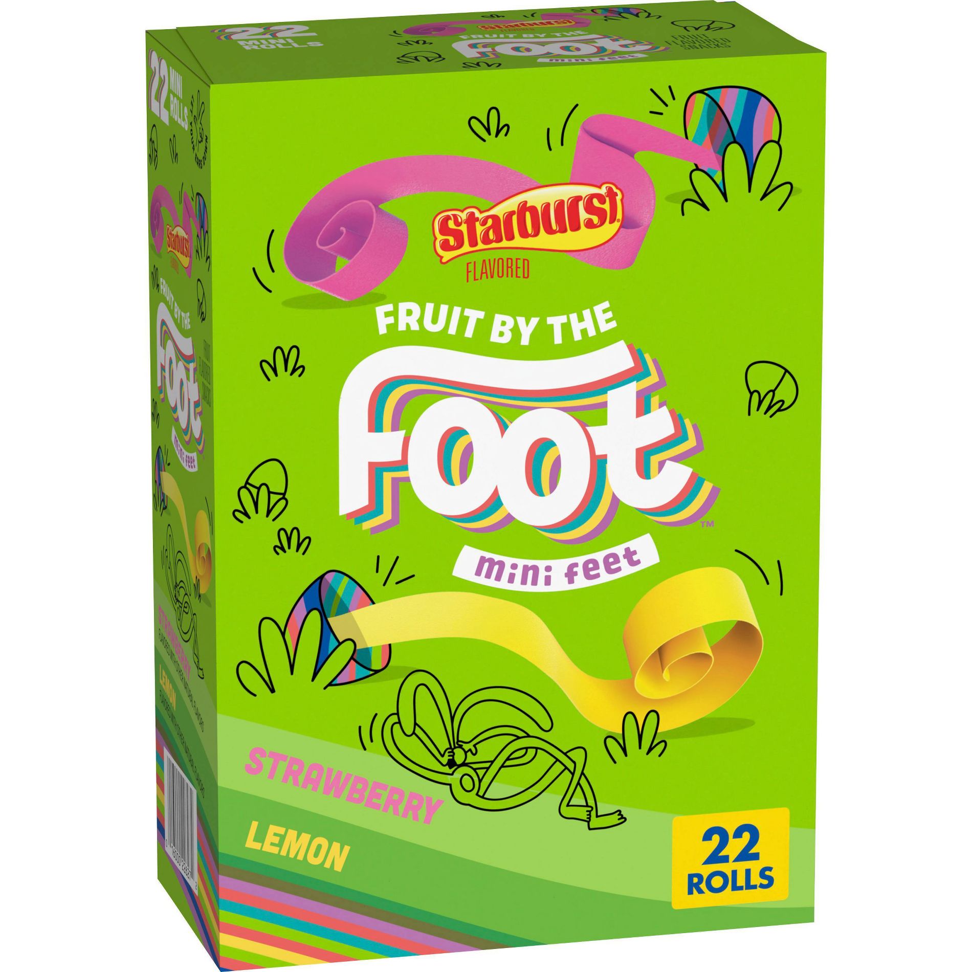 Fruit by the Foot Easter Mini Feet Variety Pack - 22ct/9.9oz