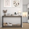 42.9" Entryway Table with Storage, 2-Tier Console Table with Open Shelf,Behind Couch Entry Foyer Hallway Storage, for Entrance, Living Room - 4 of 4