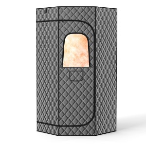 Real Relax Sauna Box Portable Steam Sauna for Home,3L 1500W