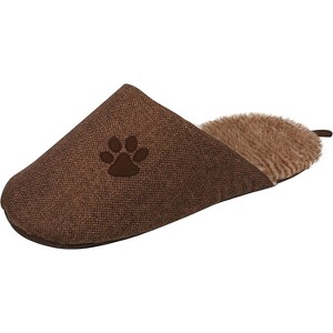 Pet Life Slip-On Fashionable Slipper Dog Bed Brown- - 1 of 2