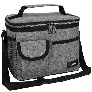 OPUX Large Insulated Lunch Bag Men Women, Leakproof Thermal Reusable Soft Cooler Tote Work School Adult Kid Boy Girl - 1 of 4