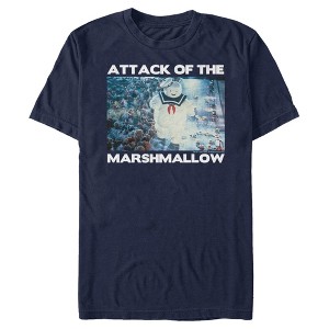 Men's Ghostbusters Attack of the Marshmallow T-Shirt - 1 of 4