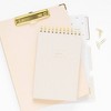 57ct Wood & Soft Gold Clips Stationary Set - Threshold™ : Target