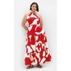 Women's Plus Size Island Getaway Maxi Dress - red | CITY CHIC - 2 of 4