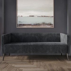 ChaletPosh Velvet Sofa - 1 of 4