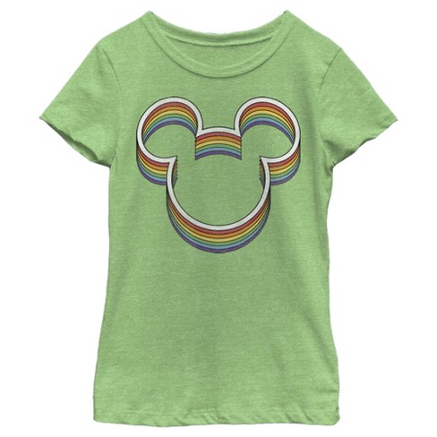 Disney Minnie Mouse Silhouette Rainbow T-Shirt