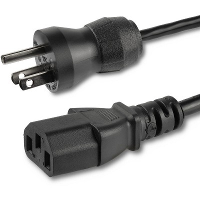 StarTech.com 3ft (1m) Hospital Grade Power Cord, 18AWG, NEMA 5-15P to C13, 10A 125V