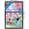 Trends International Bluey - Walking Framed Wall Poster Prints - 3 of 4