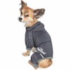 Dog Helios (R) 'Namastail' Lightweight 4-Way Stretch Breathable Full Bodied Performance Yoga Dog Hoodie Tracksuit - 2 of 4
