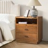 Alcide Nightstand with USB and LED Light| ARTFUL LIVING DESIGN - 2 of 4