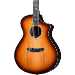 Breedlove Premier Redwood-East Indian Rosewood Concert CE Acoustic-Electric Guitar Edge Burst - 1 of 4