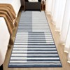 Machine Washable Boho  Rugs for Bedroom Under Dining Table - Non-Slip Neutral Morden Indoor Floor Carpet for Home Office - 3 of 4