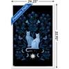 Trends International Episodic Drawing - Blue Thistle And Cat Framed Wall Poster Prints - 3 of 4