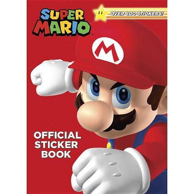 Super Mario Official Sticker Book -  by Steve Foxe (Paperback)_0