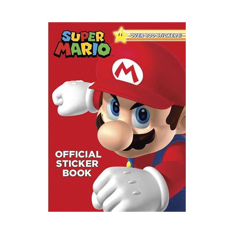 Super Mario Official Sticker Book -  by Steve Foxe (Paperback), 1 of 4