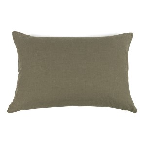 French Linen Decorative Throw Pillow | BOKSER HOME - 1 of 4