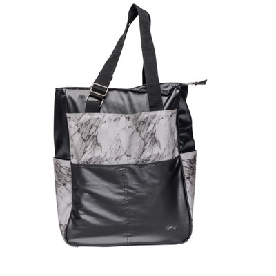Glove It Tennis Tote Bag, Tennis Bag for Women, Ladies Sports Shoulder Bag, Large Tote with 6 Pockets, fits 2 Rackets - Palm Beach