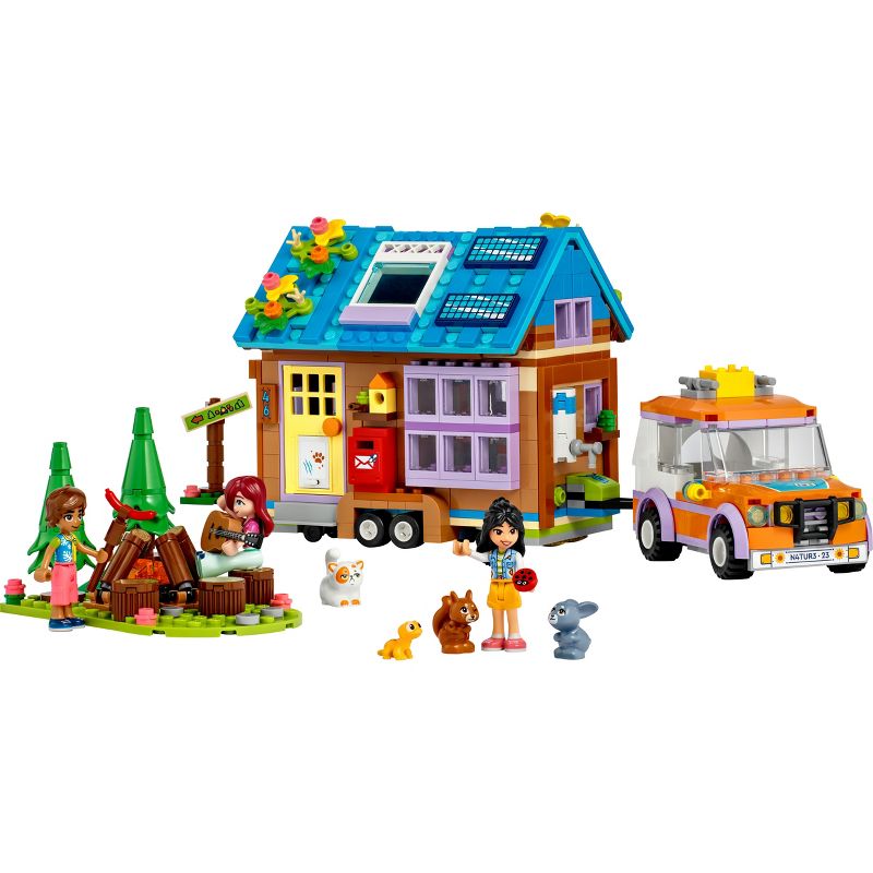 LEGO Friends Mobile Tiny House Playset with Toy Car 41735, 3 of 8