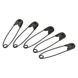 Unique Bargains Metal DIY Blankets Crafts Brooch Making Home Sewing Nickle Plated Safety Pins 100 Pcs - 1 of 4