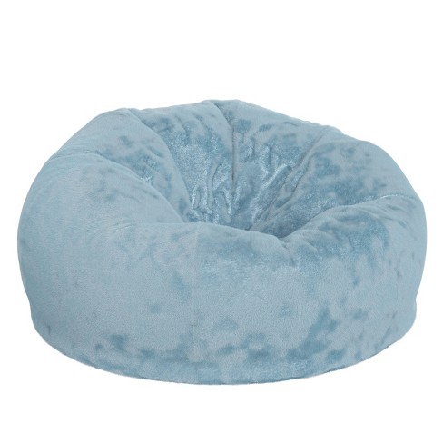 Panpan Bean Bag Chairs with Memory Foam,37 W White Teddy Bean Bag  Chair,Fluffy Lazy Sofa-The Pop Maison