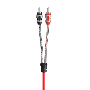 Cerwin-Vega RV17 2-Channel Dual Twisted RCA cable w/dual molded ends (17ft) - 1 of 1