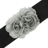 INSPIRE CHIC Women's Elastic Wide Double-Flower Stretch Corset Waist Belt 1 Pc - 2 of 4