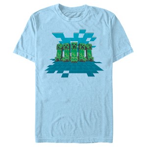 Men's Minecraft Creeper Mob T-Shirt - 1 of 4