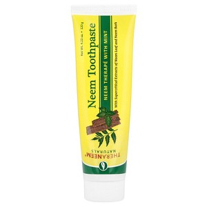 Organix South TheraNeem® Naturals, Neem Toothpaste, Neem Therape with Mint, 4.23 oz (120 g) - 1 of 3