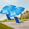 Karl Home Blue Metal Folding Beach Chair(Set of 1) - 3 of 4