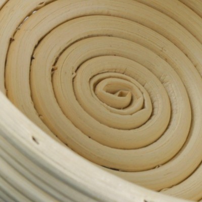 Natural Rattan Oval Kids Food Serving Basket